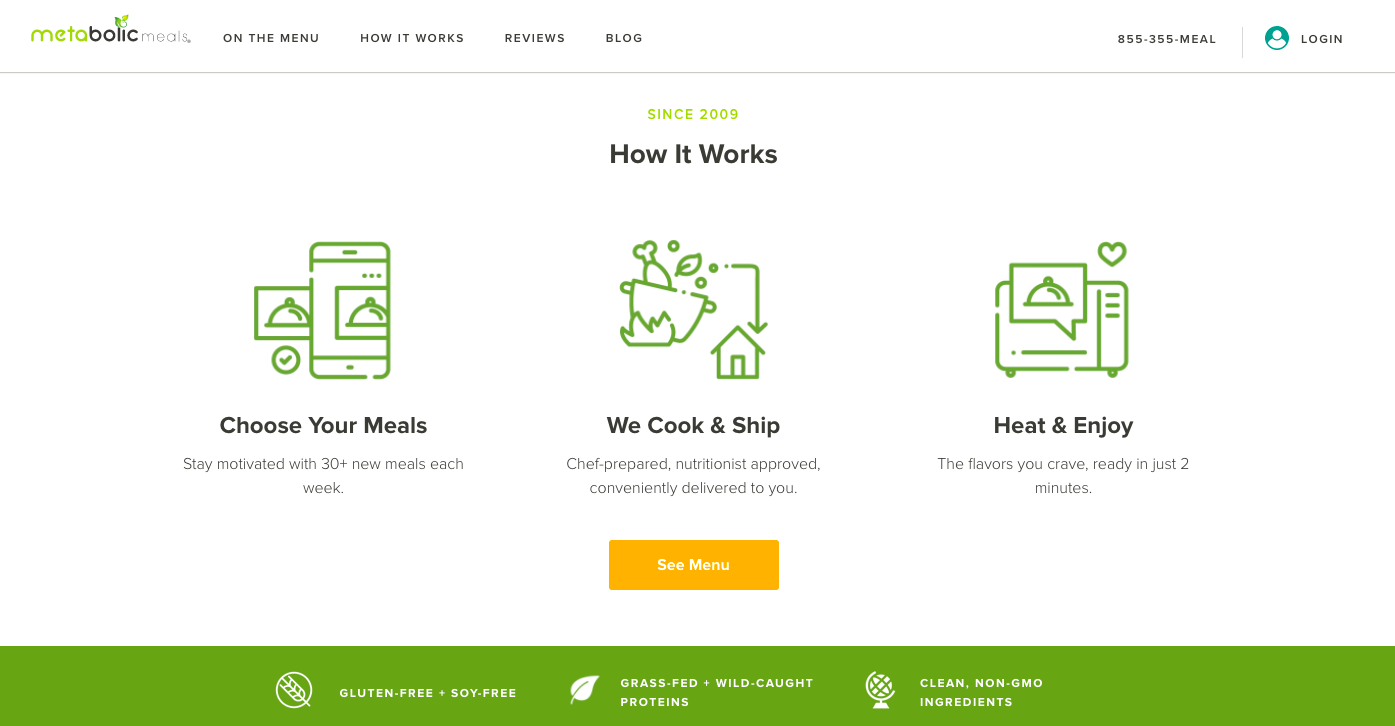 Metabolic how it works web page